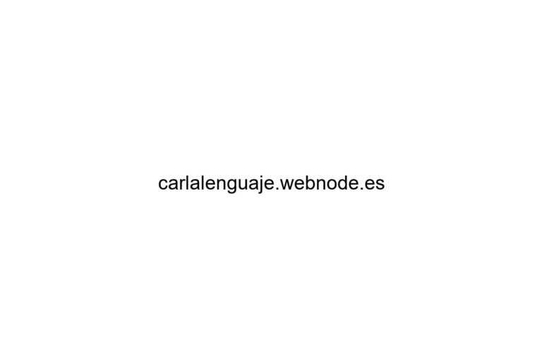 carlalenguaje webnode es