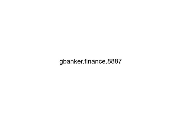 gbanker finance 8887