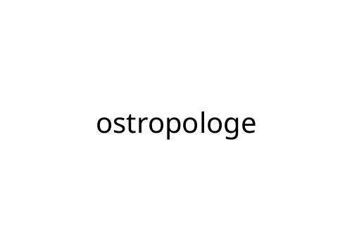 ostropologe