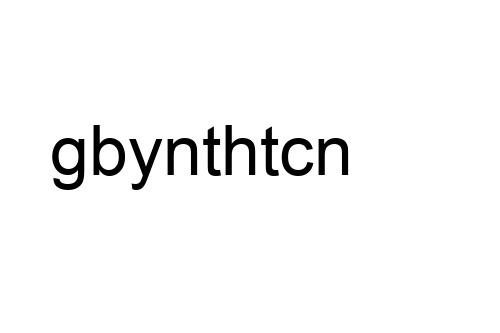 gbynthtcn
