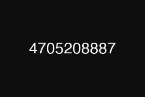 4705208887