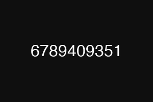 6789409351