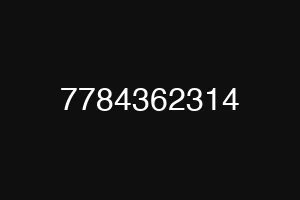 7784362314