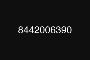 8442006390