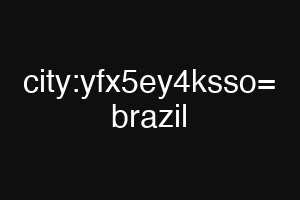 city:yfx5ey4ksso= brazil