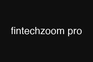 fintechzoom pro